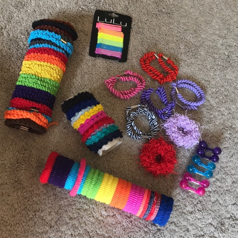 🛍Hair Scrunchies, Hair Ties, Bobby Pins Bundle